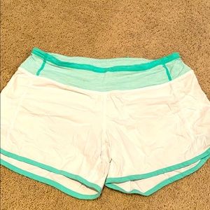 Lululemon speed shorts